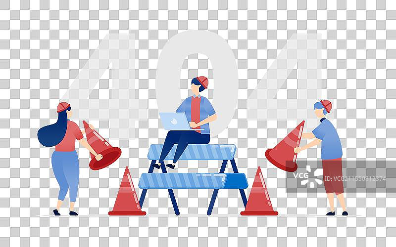 404未找到或正在建设中的人们图片素材