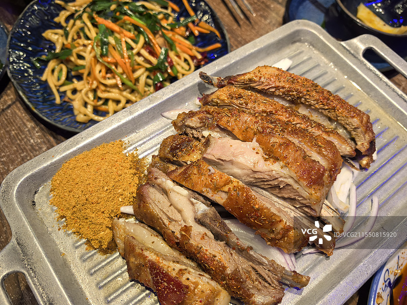 碳烤羊排图片素材