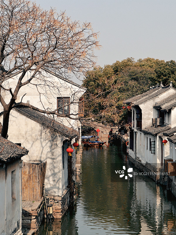 中国第一水乡周庄图片素材