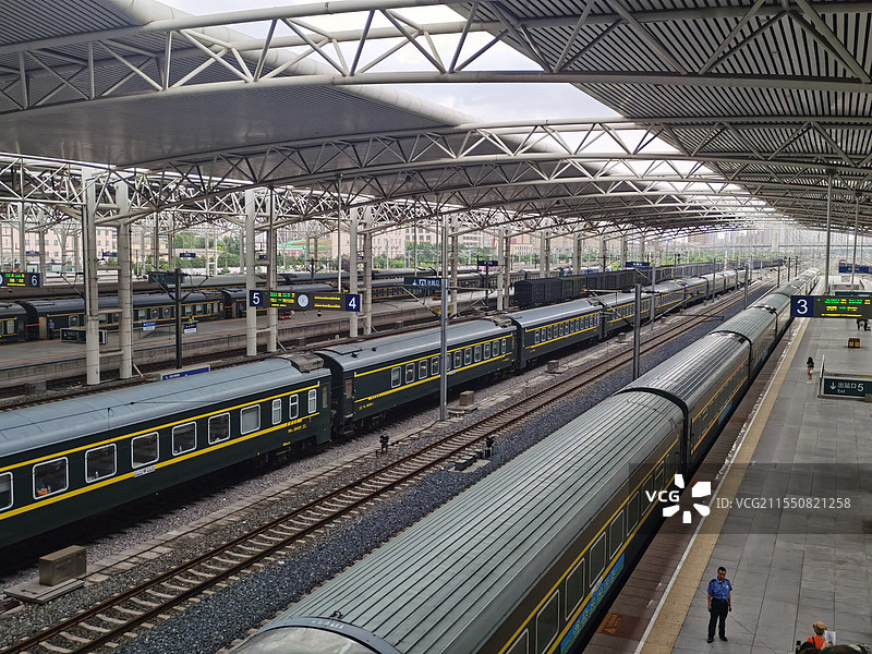 绿皮火车图片素材