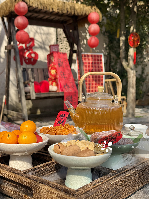 围炉煮茶图片素材