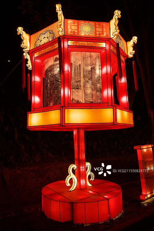 传统文化花灯图片素材