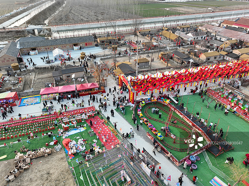 江苏连云港：民俗文化“美小村”里年味浓图片素材