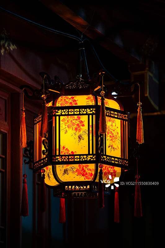 趵突泉花灯图片素材