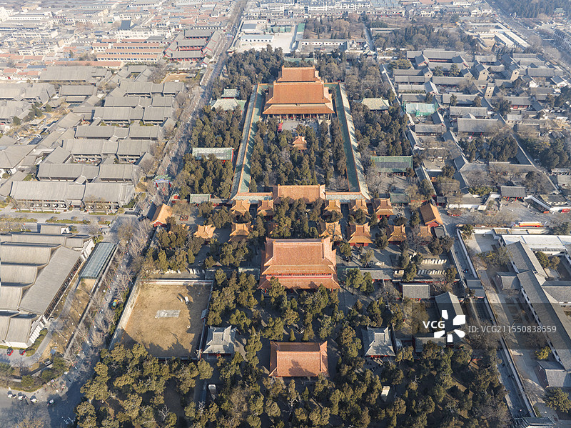 曲阜孔庙景区图片素材