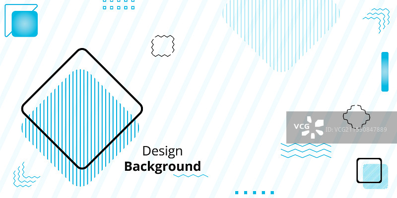 简单的流动蓝色背景模板图片素材