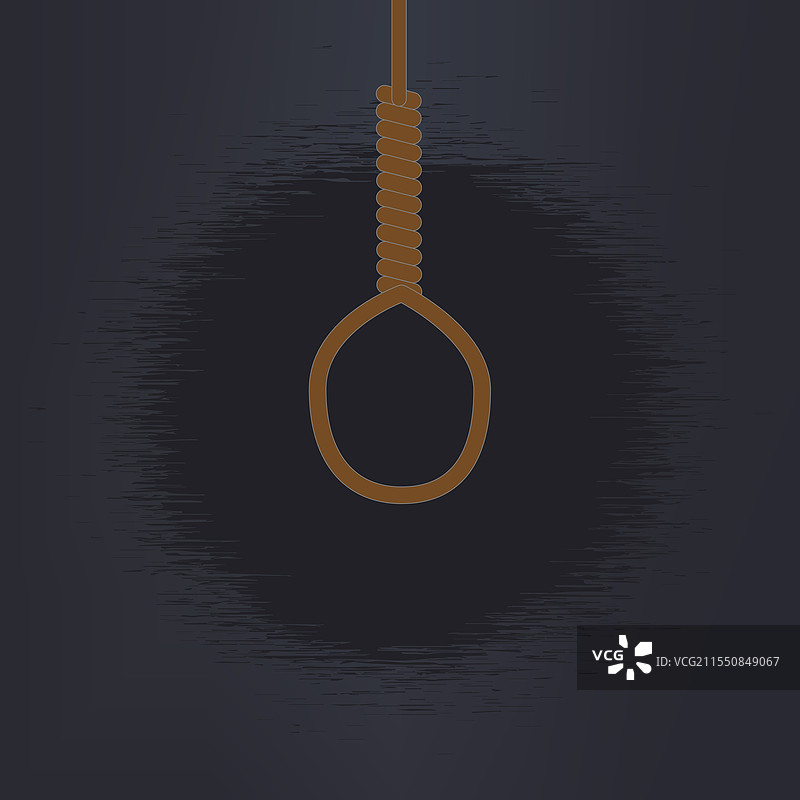 悬挂绳索概念的横幅图片素材