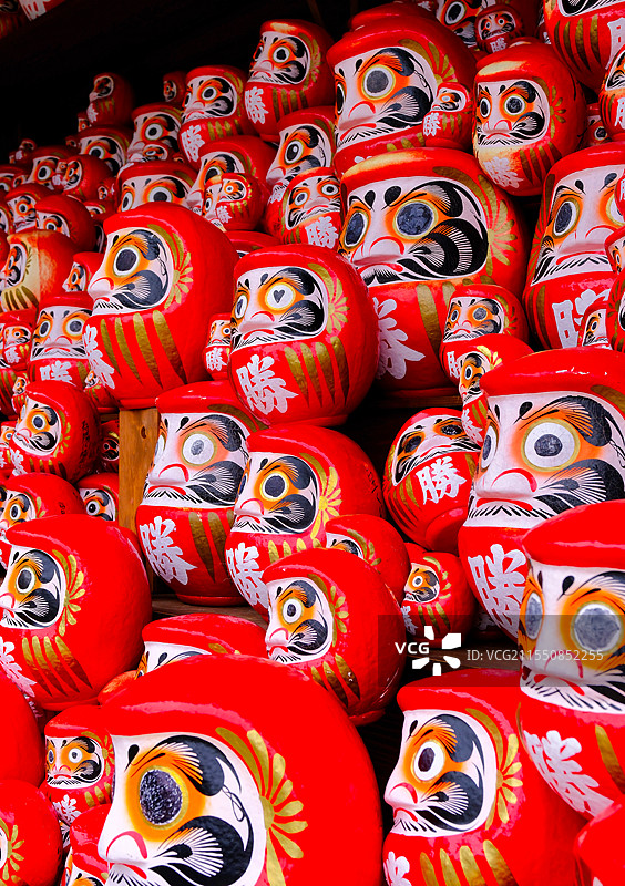 胜尾寺的达摩图片素材