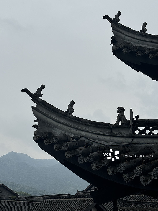 屋脊兽图片素材