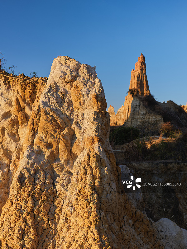 云南元谋浪巴铺土林图片素材