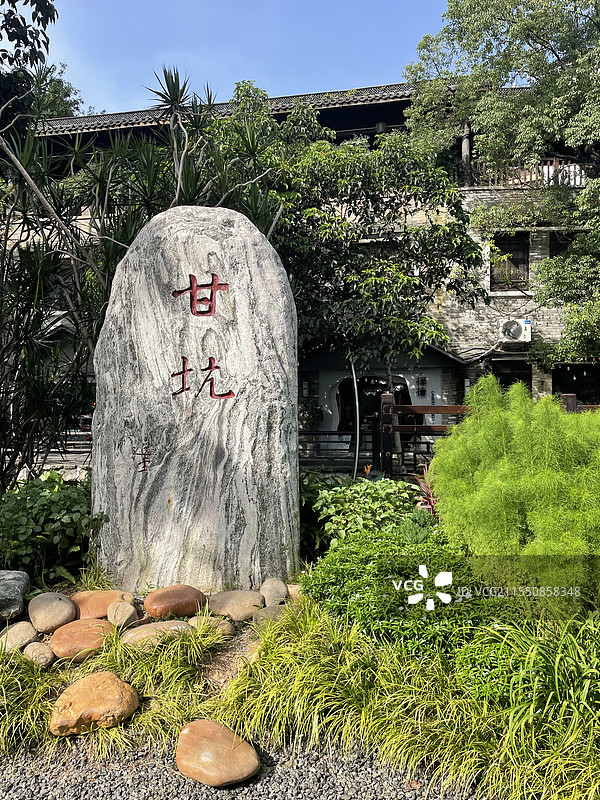 甘坑古镇图片素材