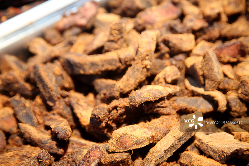 风干牛肉干图片素材