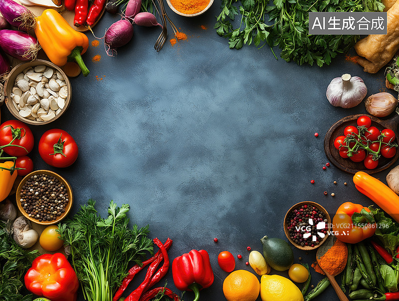 【AI数字艺术】瓜果蔬菜为图片素材