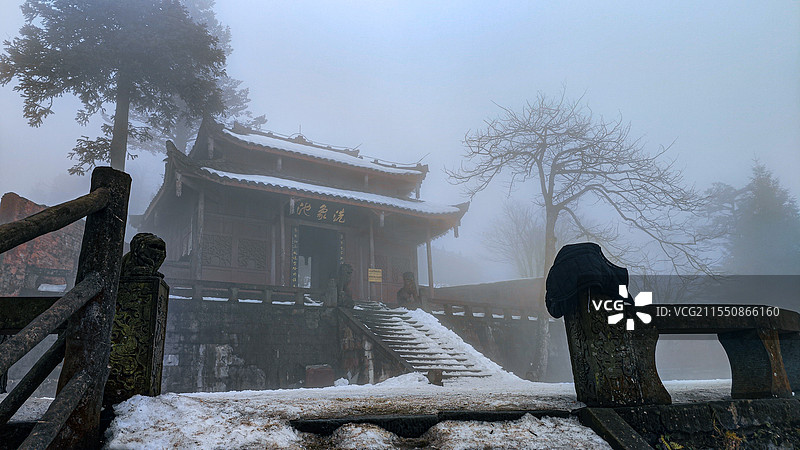 四川 · 峨眉山 洗象池图片素材