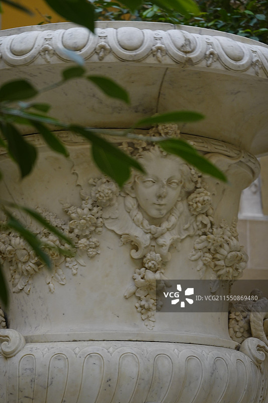 卢浮宫及其展品图片素材