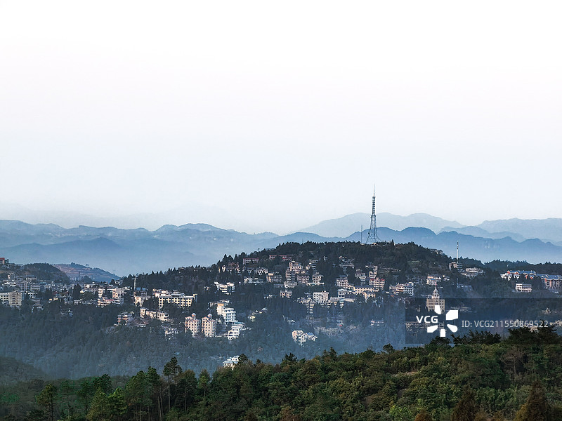 白云顶图片素材