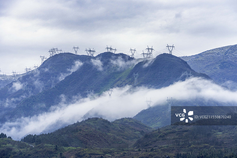 大瓦山风景图片素材