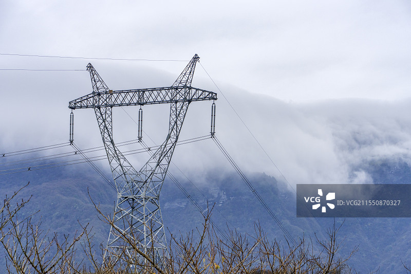 大瓦山风景图片素材