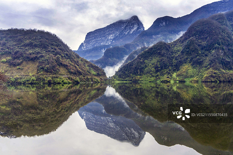大瓦山风景图片素材