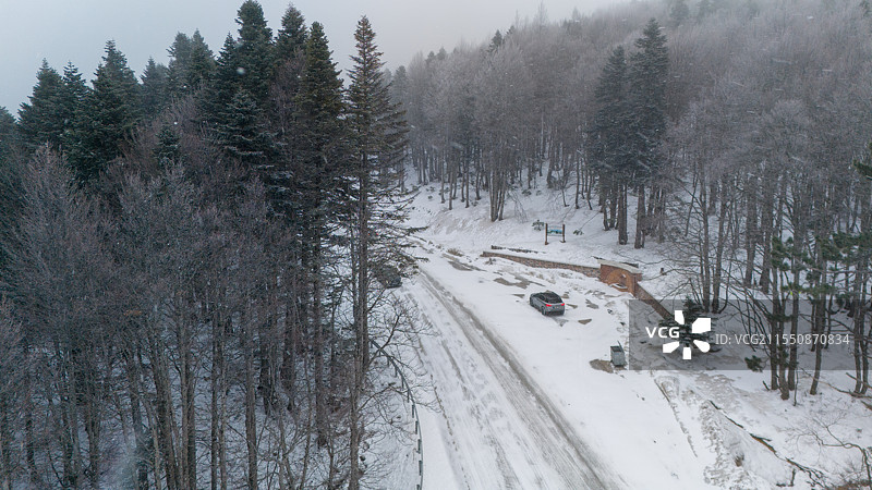 土耳其乌鲁达山Uluda 滑雪场图片素材