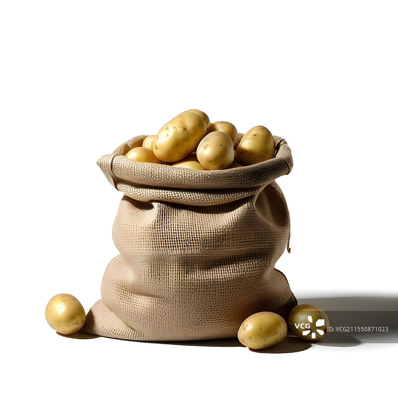 一麻袋土豆图片素材