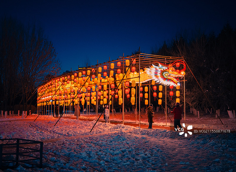 本溪冬日图片素材