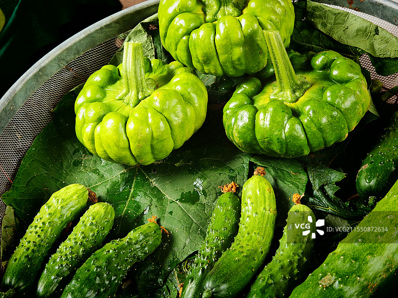 清新绿色食品图片素材