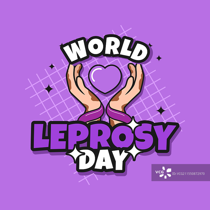 共同关注麻风意识 世界麻风日图片素材