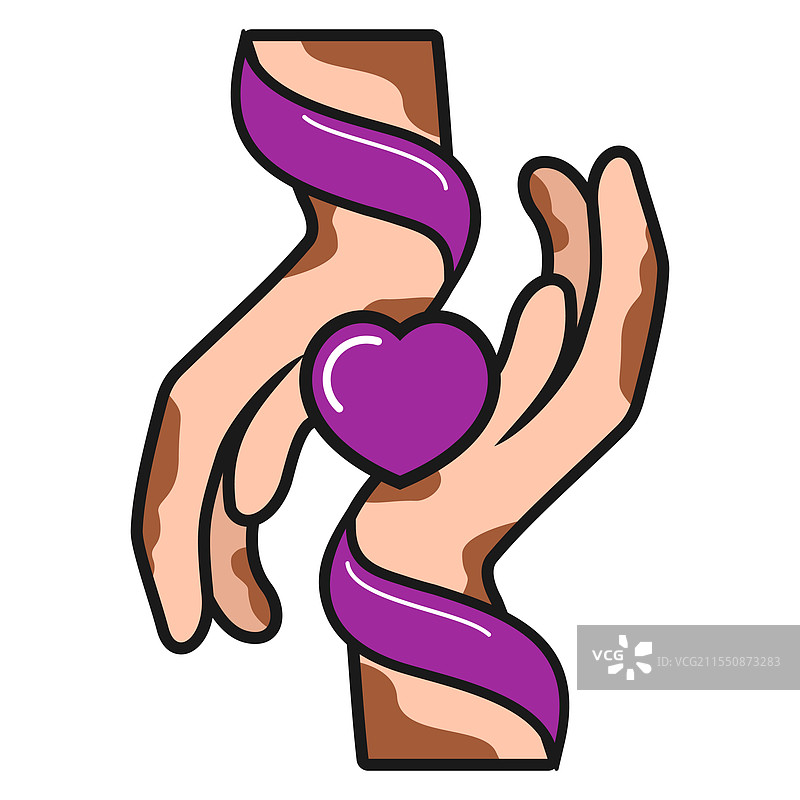 共同关注麻风意识，世界麻风日图片素材