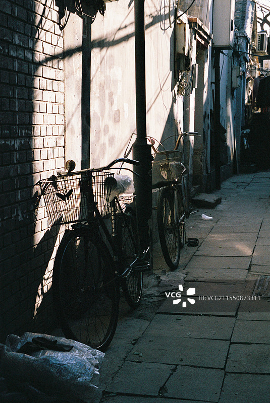 冬日胡同图片素材