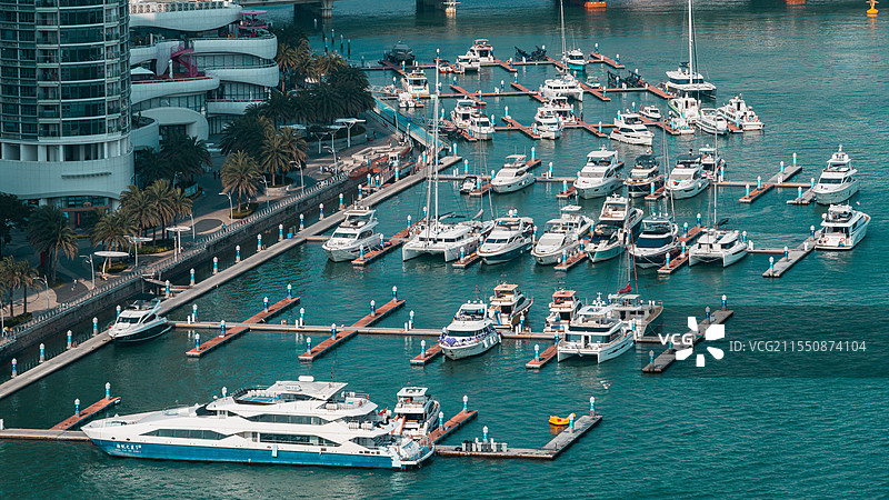 游艇码头图片素材