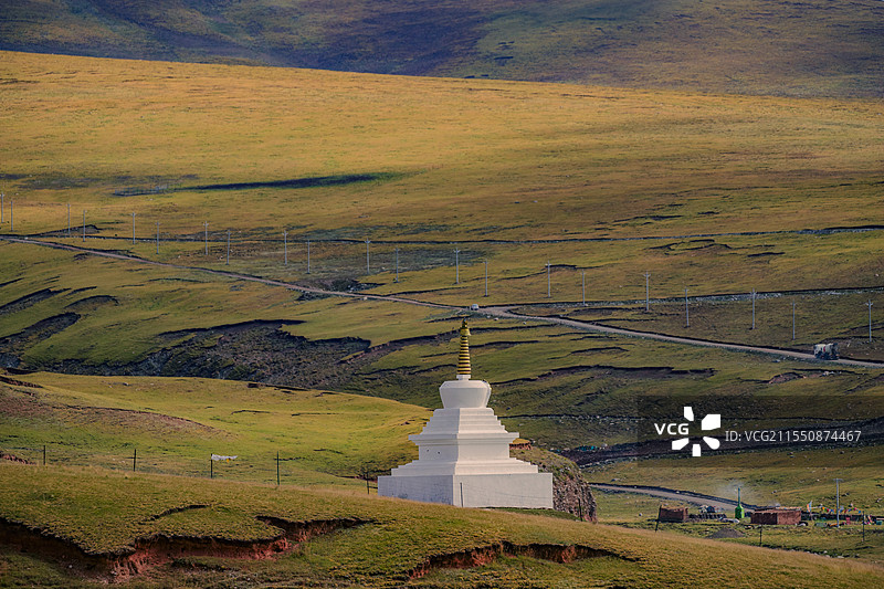 治多县贡萨寺图片素材