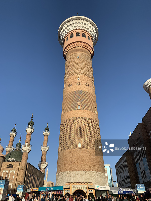 乌鲁木齐大巴扎图片素材