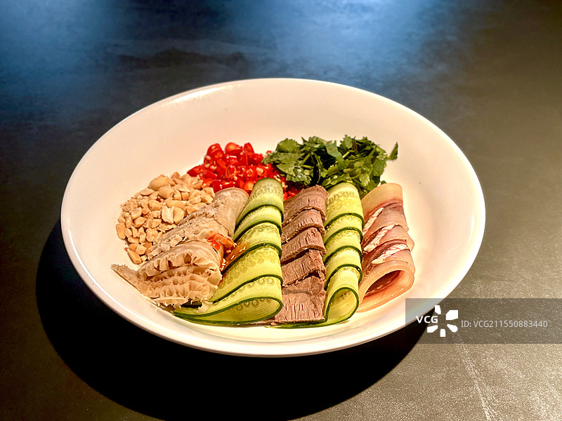 精致川菜夫妻肺片图片素材