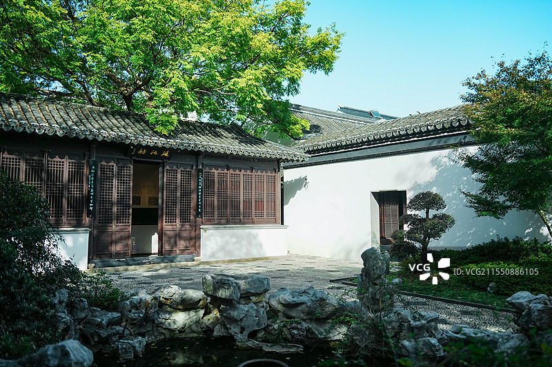 苏州况公祠延秋舫图片素材