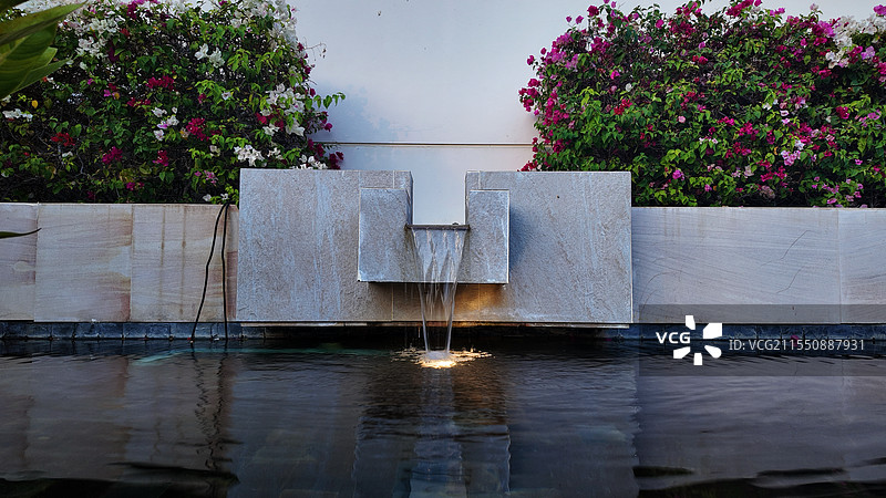 酒店水景图片素材