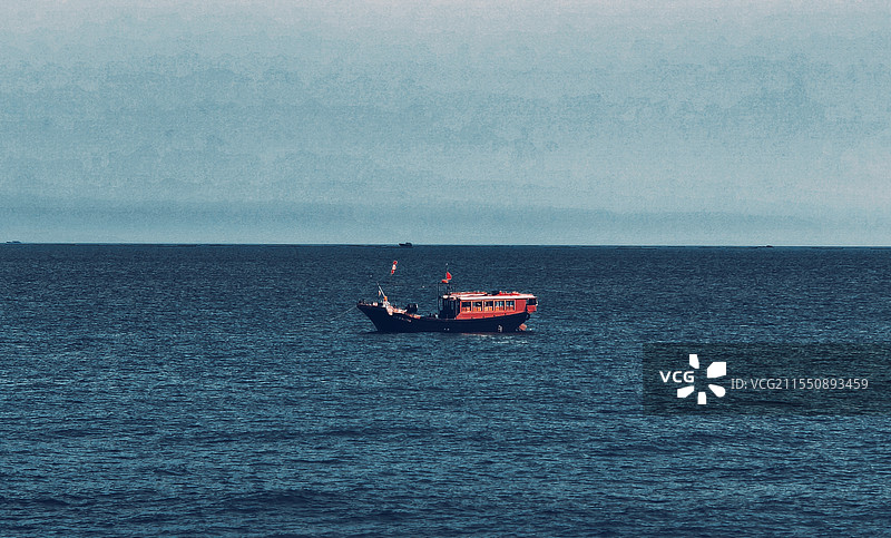 防城港小渔船图片素材