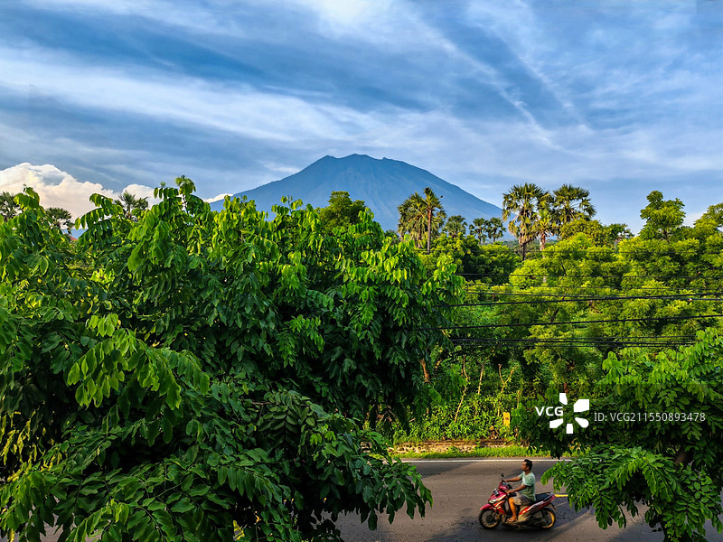 阿贡火山图片素材