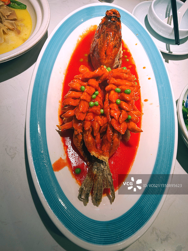 乾隆松鼠鱼图片素材