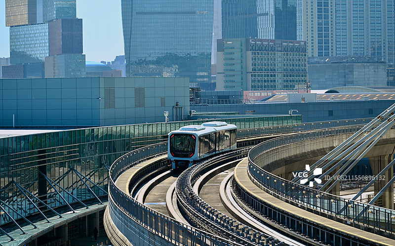 澳门轻轨图片素材