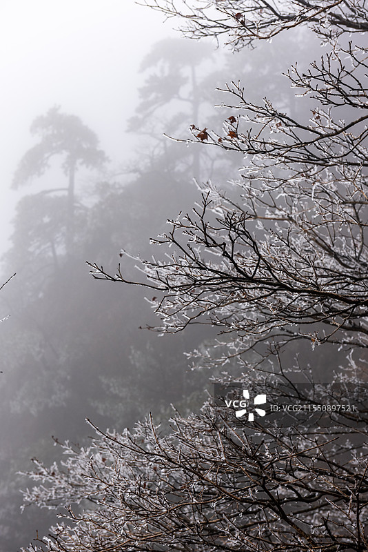 佛教四大名山之安徽九华山图片素材