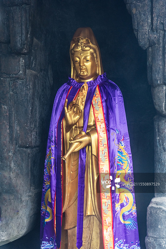 佛教四大名山之安徽九华山图片素材