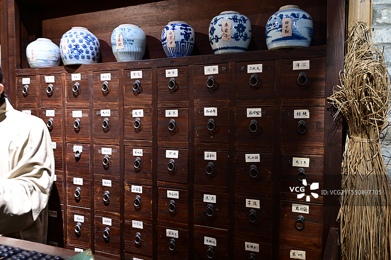 中药铺图片素材
