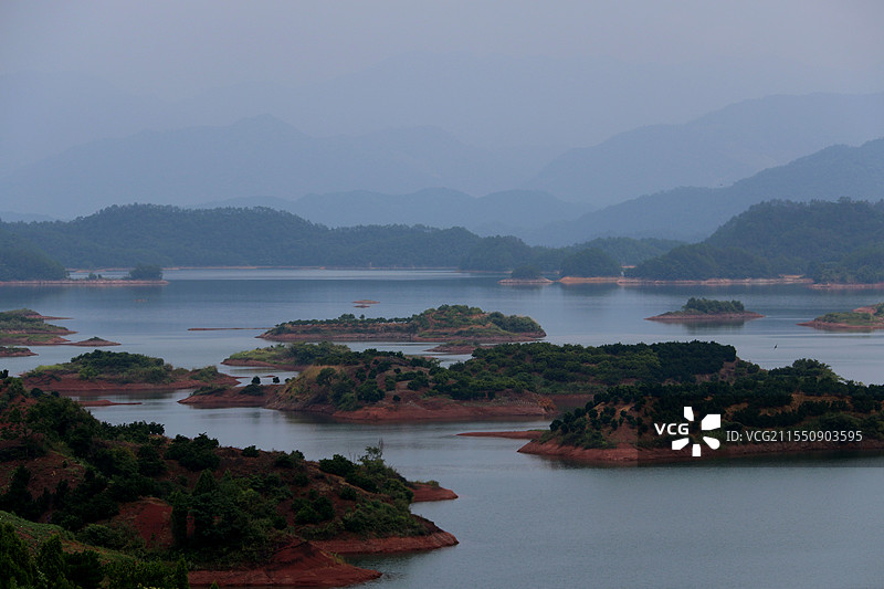 湖光山色图片素材