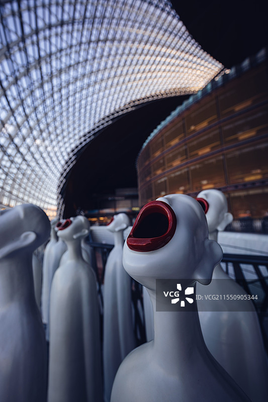 国家大剧院内饰图片素材