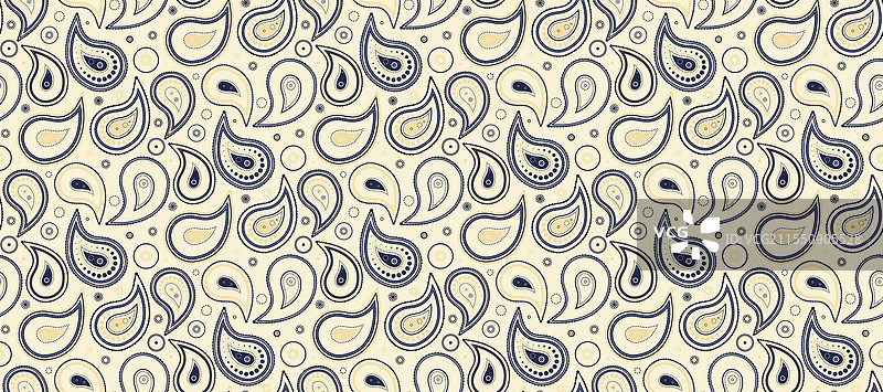 印度佩斯利抽象定制卡片 2025图片素材