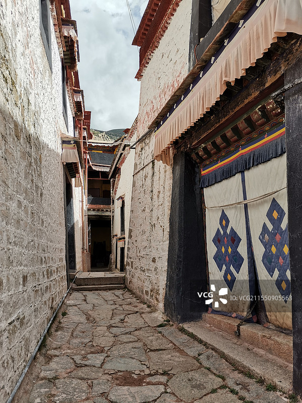 哲蚌寺图片素材