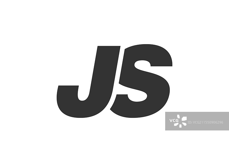 企业用的可编辑JS科技字体logo图片素材
