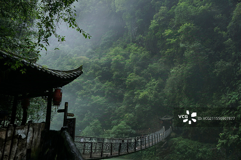 恩施地心谷图片素材