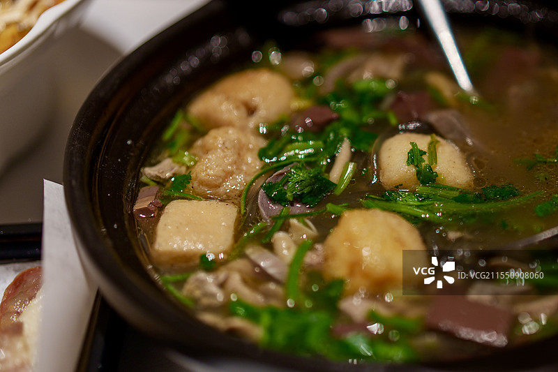 鸭血粉丝汤图片素材